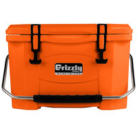 Grizzly Cooler Orange 20 Qt. Extreme Outdoor Merchandiser / Cooler