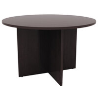 Alera ALEVA7142ES Valencia 42" Round Espresso Conference Table