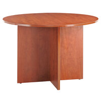 Alera ALEVA7142MC Valencia 42" Round Medium Cherry Conference Table