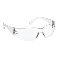 Cordova Scratch Resistant Safety Glasses / Eye Protection - Clear with Clear Lens