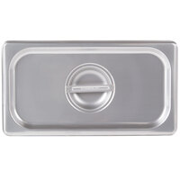 Vollrath 75130 Super Pan V® 1/3 Size Solid Stainless Steel Steam Table / Hotel Pan Cover