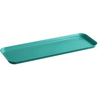 Cambro 926MT140 9" x 26" Green Fiberglass Market Tray