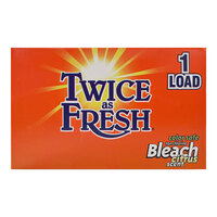 Twice as Fresh 2 oz. Color Safe Bleach Powder Packet for Coin Vending Machine - 100/Case