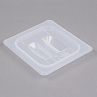 Cambro 60PPCH190 1/6 Size Translucent Polypropylene Handled Lid