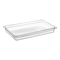 Cambro 12CW135 Camwear Full Size Clear Polycarbonate Food Pan - 2 1/2" Deep