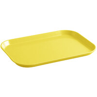 Cambro 1015MT145 10" x 15" Yellow Fiberglass Market Tray