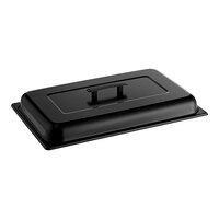 Sterno 70225 Chalkboard Chafer Lid with Black Glossy Finish