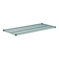 Regency 24" x 54" NSF Green Epoxy Wire Shelf