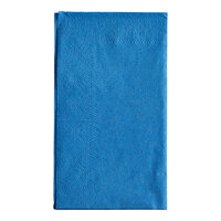 Hoffmaster Marina Blue 15" x 17" 2-Ply Paper Dinner Napkin - 1000/Case