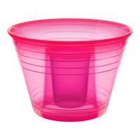 Fineline Quenchers 4112-RD Blaster Bomb Shot Cups / Power Bombs Neon Red - 500/Case