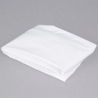 L.A. Baby 100% White Cotton 24" x 38" Fitted Crib Sheet