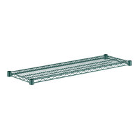 Regency 14" x 42" NSF Green Epoxy Wire Shelf