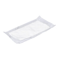 White 4" x 7" Absorbent Meat, Fish and Poultry Pad 40 Grams - 2,000/Case