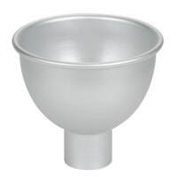 American Metalcraft 4 Qt. (128 oz.) 8 3/4" Aluminum Large Mouth Funnel 1004