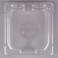 Carlisle CM10319Z07 Coldmaster EZ Access 1/6 Size Clear Polycarbonate Food Pan Lid with Notch