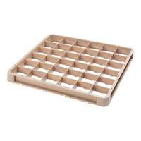Vollrath CRC Traex® 36 Compartment Full-Size Beige Closed Wall Extender