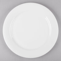 Reserve by Libbey 911190020 International 12 1/4" Bone China Round Plate - 12/Case