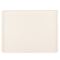 Cambro 1520D538 15" x 20" Cottage White Fiberglass Dietary Tray - 12/Case