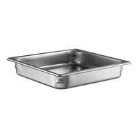 Vollrath 90122 Super Pan 3® 2/3 Size 2 1/2" Deep Anti-Jam Stainless Steel Steam Table / Hotel Pan - 22 Gauge