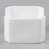 Reserve by Libbey 911190029 International 3 1/2" x 2 3/8" Bone China Sugar Packet Holder - 12/Case