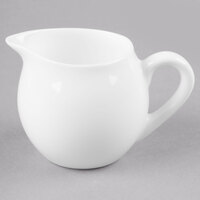 Reserve by Libbey 911190030 International 6 oz. Bone China Creamer - 12/Case