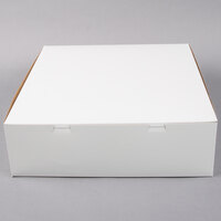 16" x 16" x 5" White Cake / Bakery Box - 50/Bundle