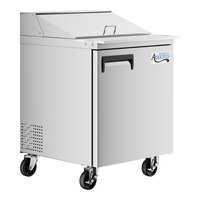 Avantco APT-27-HC 27" 1 Door Refrigerated Sandwich Prep Table