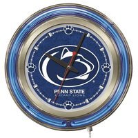 Holland Bar Stool Clk15PennSt Penn State University 15" Neon Clock