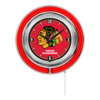 Holland Bar Stool Clk15ChiHwk Chicago Blackhawks 15" Neon Clock