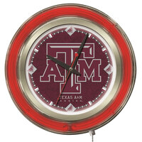 Holland Bar Stool Clk15TexA-M Texas A&M 15" Neon Clock