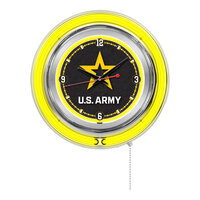 Holland Bar Stool Clk15Army United States Army 15" Neon Clock