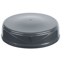 Dinex DX3353IL44 DuraTherm Graphite Grey Insulated 9 oz. Soup Bowl Lid - 48/Case