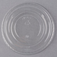 Fabri-Kal LKC9/10F Kal-Clear / Nexclear 7 and 10 oz. Clear Plastic Flat Lid - 2500/Case