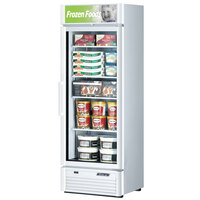 Turbo Air TGF-15SDW-N White 27" Super Deluxe Glass Door Merchandising Freezer