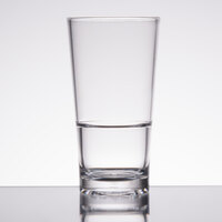 GET S-5-CL Revo 5 oz. Customizable SAN Plastic Stackable Tasting / Dessert Glass - 24/Case