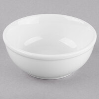 Libbey 840-350-035 Porcelana 10 oz. Bright White Porcelain Oatmeal Bowl - 36/Case