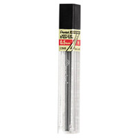 Pentel C505H Black 0.5mm H Super Hi-Polymer Lead Refill Tube