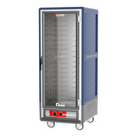 Metro C539-HFC-4-BU C5 3 Series Heated Holding Cabinet with Clear Door - Blue