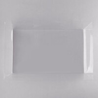 Clipper Mill by GET PL-05 17 1/4" x 11 3/8" x 3 1/2" Clear Plastic Basket Liner