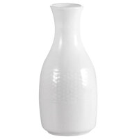 CAC BST-BV 2" x 5 1/4" Boston Super Bone White China Bud Vase - 48/Case