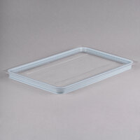 Cambro 10CWGL135 Camwear Full Size Clear Polycarbonate GripLid