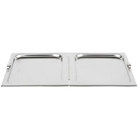 Vollrath 77430 Full Size Hinged Flat Steam Table / Hotel Pan Cover