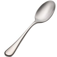 Bon Chef S4000 Como 6 3/8" 18/10 Stainless Steel Extra Heavy Teaspoon   - 12/Case