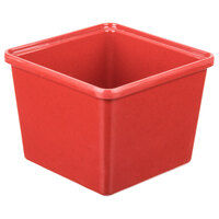 GET ML-149-RSP 2 Qt. Red Sensation Square Melamine Crock - 6/Case