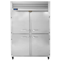 Traulsen G20000 2 Section Half Door Reach In Refrigerator - Left / Right Hinged Doors