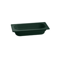 Tablecraft CW350HGN 12 3/4" x 6 7/8" x 4" Hunter Green 1/3 Size Deep Cast Aluminum Food Pan