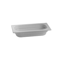 Tablecraft CW350N 12 3/4" x 6 7/8" x 4" Natural 1/3 Size Deep Cast Aluminum Food Pan