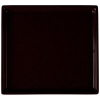 Tablecraft CW2116MS 7" x 6 1/2" x 3/8" Midnight Speckle Cast Aluminum Sixth Size Rectangular Cooling Platter