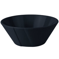 Tablecraft CW1449MBS 1 Qt. Midnight with Blue Speckle Round Cast Aluminum Serving Bowl