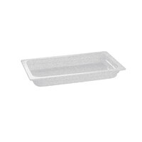 Tablecraft CW300GR 20 3/4" x 12 3/4" x 2 1/2" Granite Full Size Cast Aluminum Food Pan